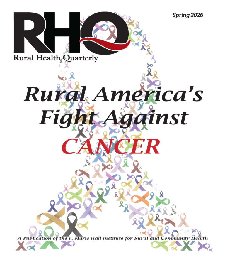 RHQ Spring 2026 – Rural Health Quarterly